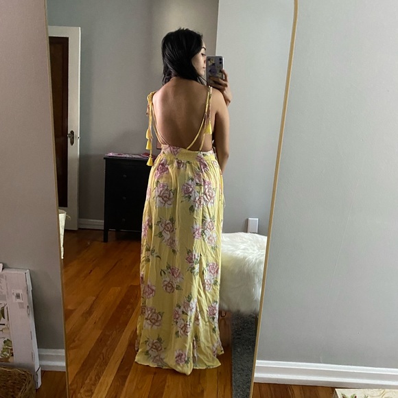 Yellow Floral Forever 21 Sundress - Picture 3 of 8